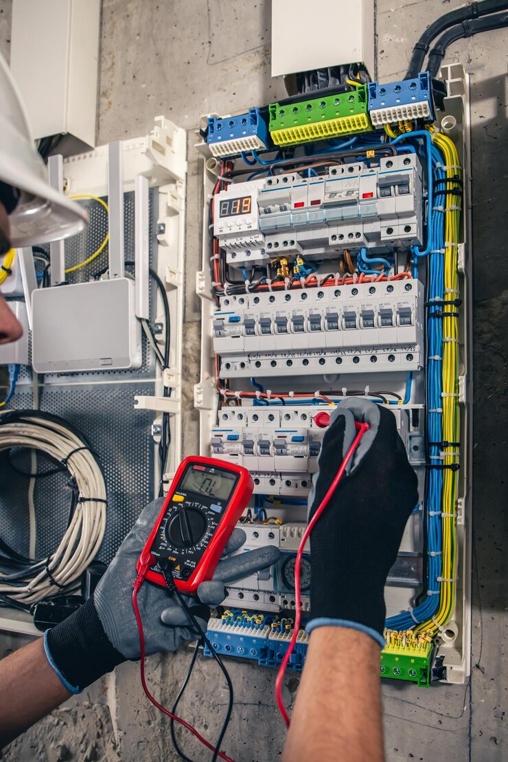 man-electrical-technician-working-switchboard-with-fuses_169016-24410